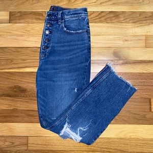 Abercrombie Ultra High Rise Mom Jean